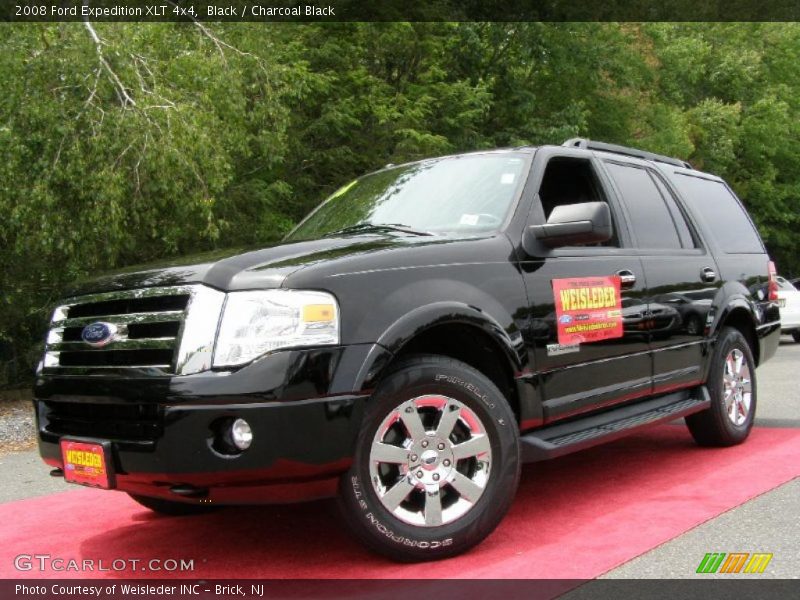 Black / Charcoal Black 2008 Ford Expedition XLT 4x4