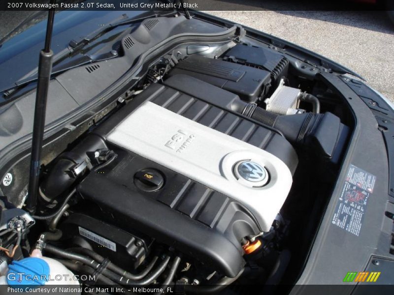 United Grey Metallic / Black 2007 Volkswagen Passat 2.0T Sedan