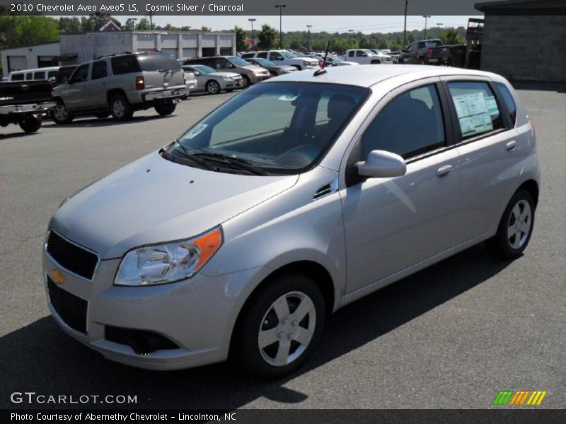 Cosmic Silver / Charcoal 2010 Chevrolet Aveo Aveo5 LS