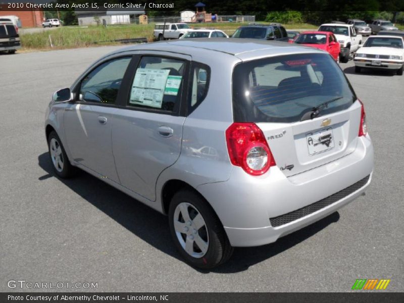 Cosmic Silver / Charcoal 2010 Chevrolet Aveo Aveo5 LS