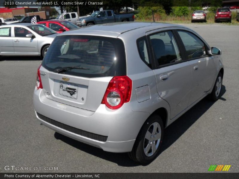 Cosmic Silver / Charcoal 2010 Chevrolet Aveo Aveo5 LS