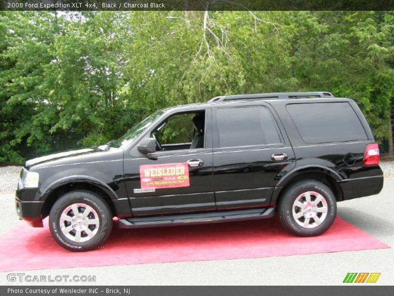 Black / Charcoal Black 2008 Ford Expedition XLT 4x4