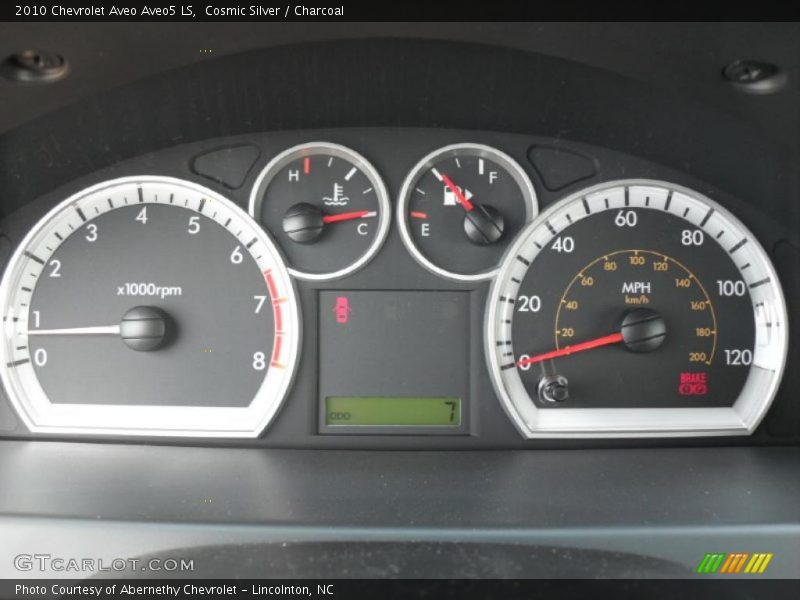 Cosmic Silver / Charcoal 2010 Chevrolet Aveo Aveo5 LS