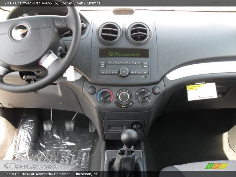 Cosmic Silver / Charcoal 2010 Chevrolet Aveo Aveo5 LS