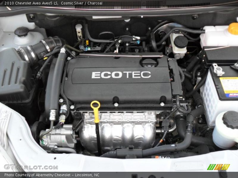 Cosmic Silver / Charcoal 2010 Chevrolet Aveo Aveo5 LS