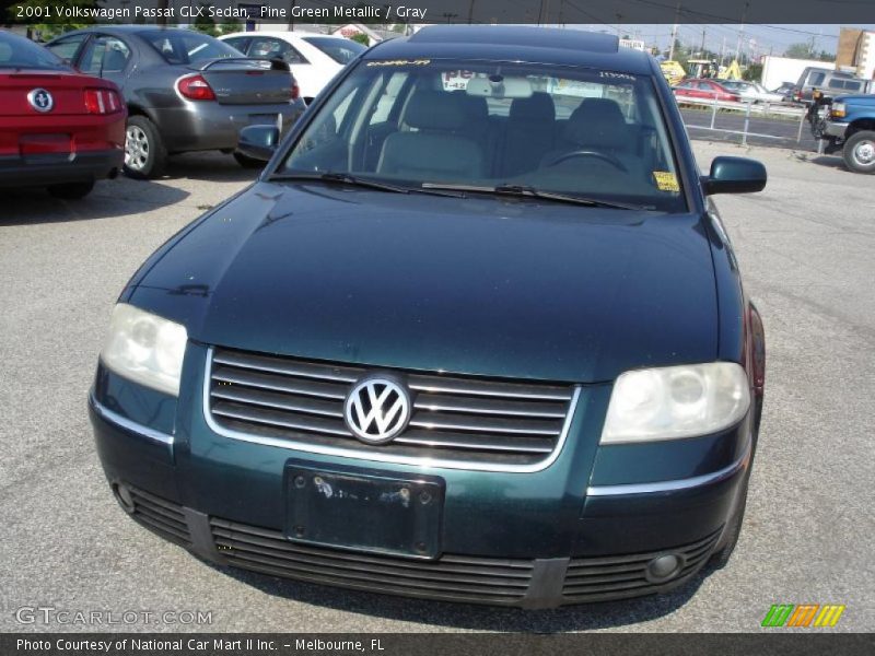 Pine Green Metallic / Gray 2001 Volkswagen Passat GLX Sedan