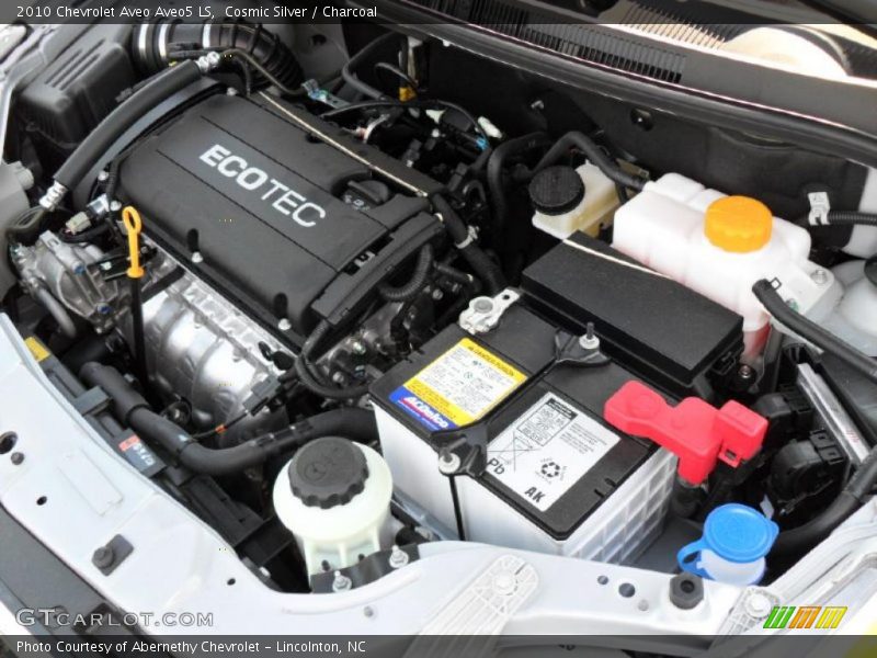Cosmic Silver / Charcoal 2010 Chevrolet Aveo Aveo5 LS