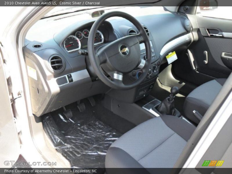 Cosmic Silver / Charcoal 2010 Chevrolet Aveo Aveo5 LS