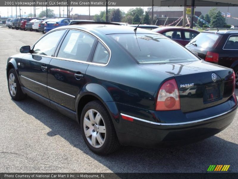 Pine Green Metallic / Gray 2001 Volkswagen Passat GLX Sedan