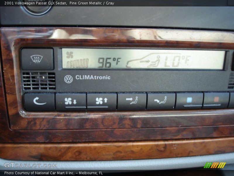 Pine Green Metallic / Gray 2001 Volkswagen Passat GLX Sedan