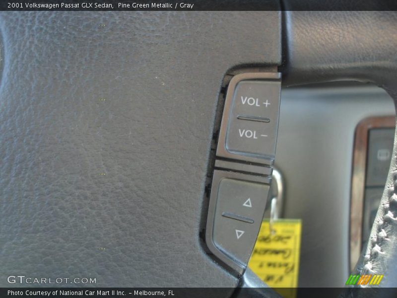 Pine Green Metallic / Gray 2001 Volkswagen Passat GLX Sedan