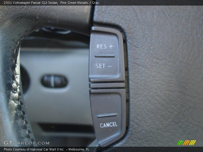 Pine Green Metallic / Gray 2001 Volkswagen Passat GLX Sedan