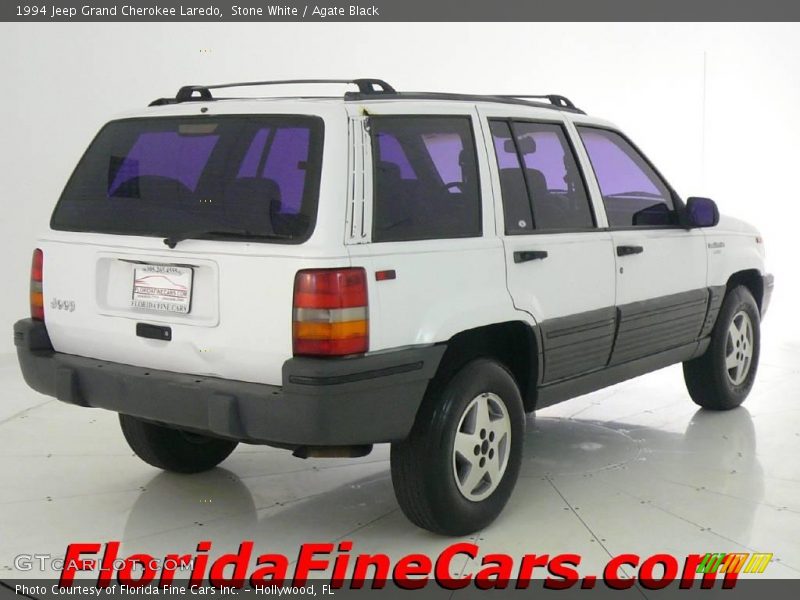 Stone White / Agate Black 1994 Jeep Grand Cherokee Laredo