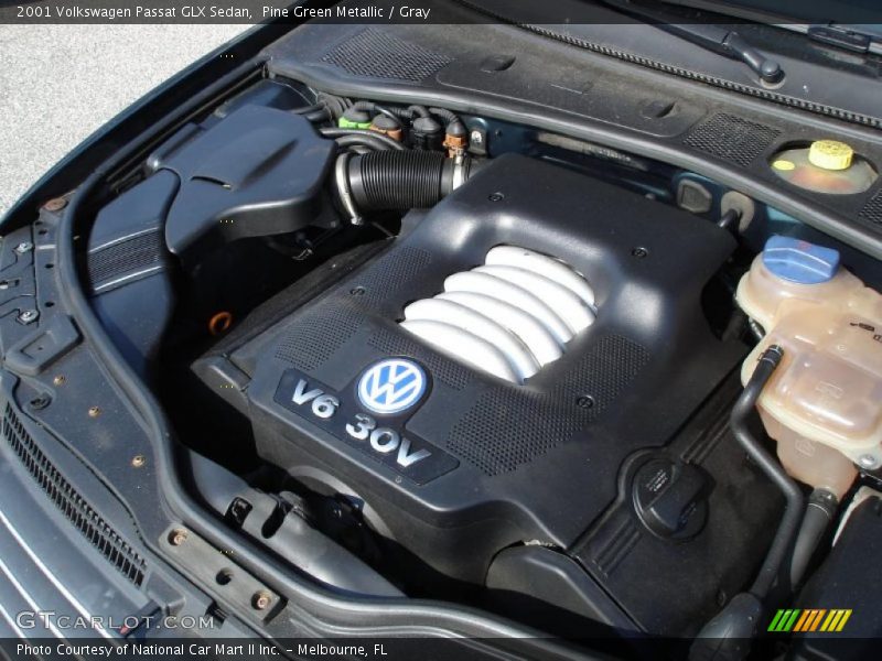 Pine Green Metallic / Gray 2001 Volkswagen Passat GLX Sedan