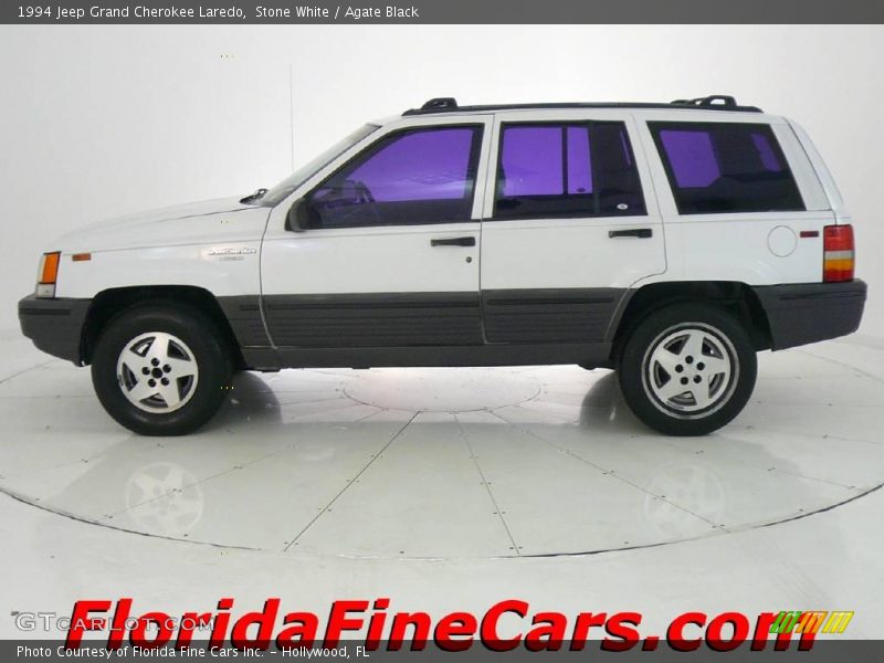 Stone White / Agate Black 1994 Jeep Grand Cherokee Laredo