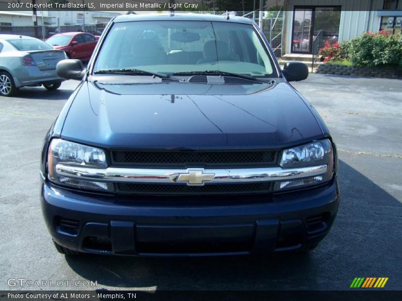 Imperial Blue Metallic / Light Gray 2007 Chevrolet TrailBlazer LS