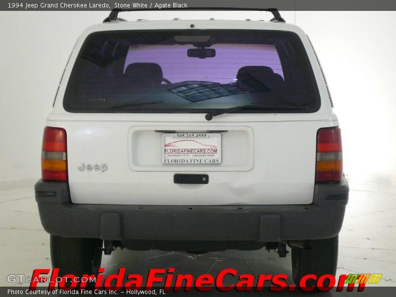 Stone White / Agate Black 1994 Jeep Grand Cherokee Laredo