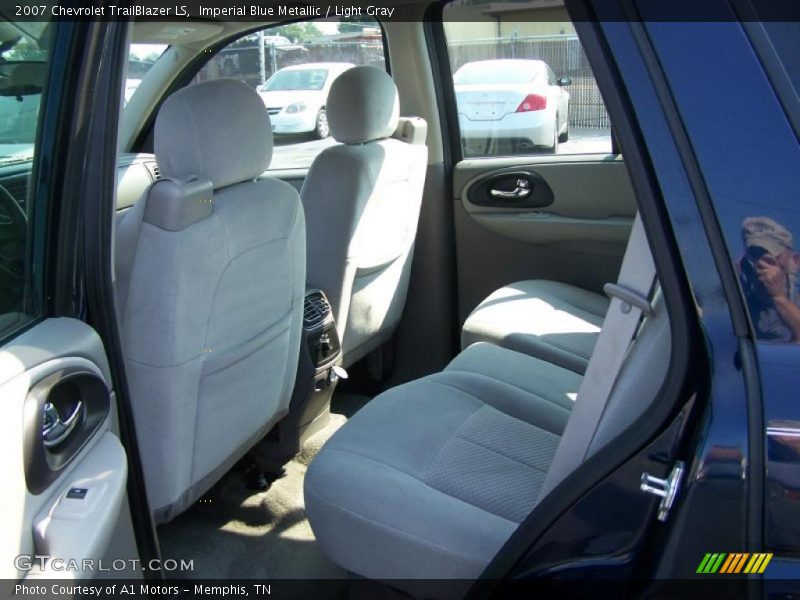 Imperial Blue Metallic / Light Gray 2007 Chevrolet TrailBlazer LS