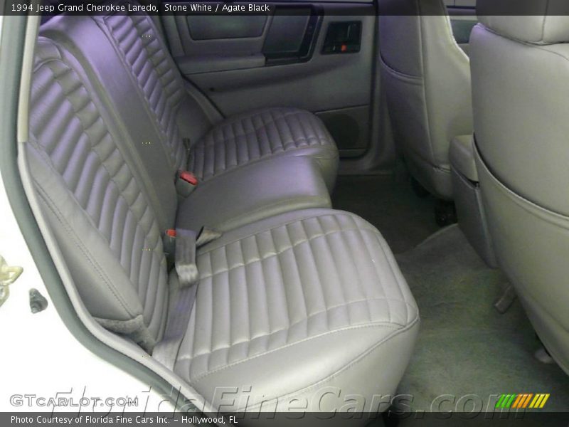 Stone White / Agate Black 1994 Jeep Grand Cherokee Laredo