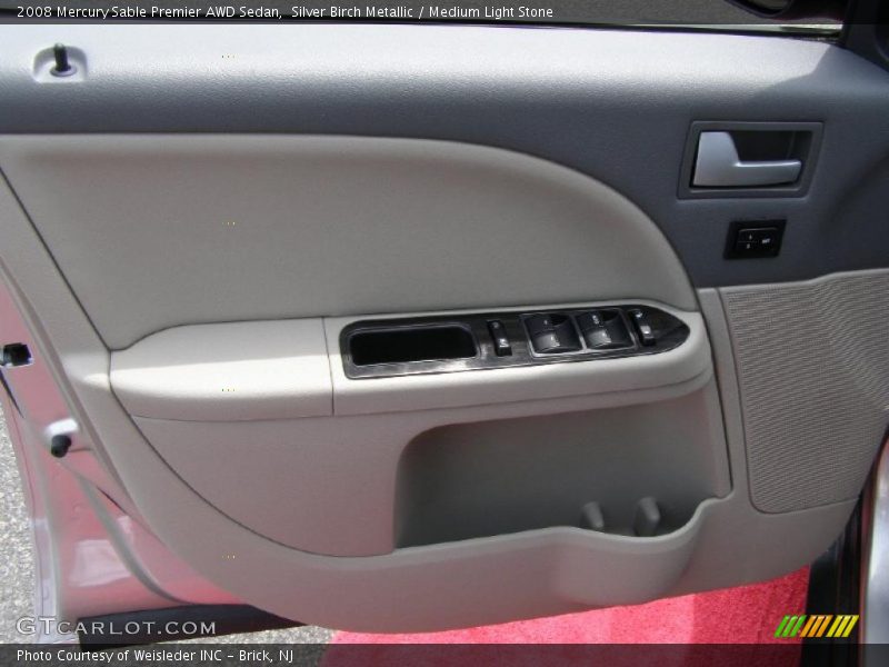 Silver Birch Metallic / Medium Light Stone 2008 Mercury Sable Premier AWD Sedan