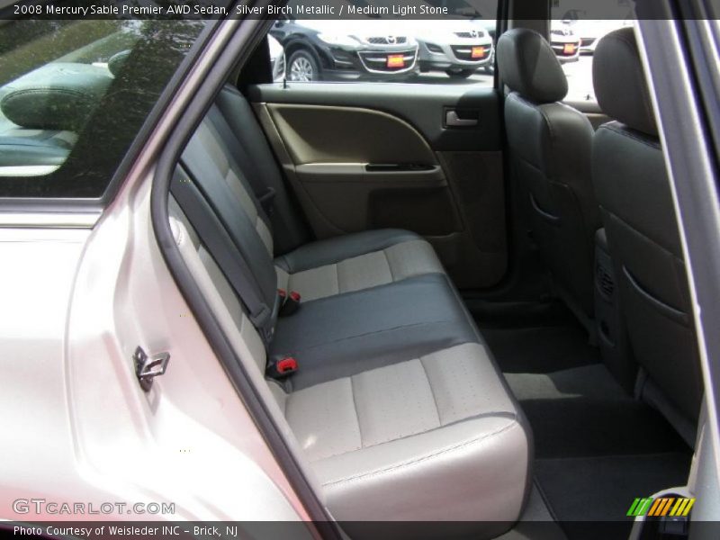 Silver Birch Metallic / Medium Light Stone 2008 Mercury Sable Premier AWD Sedan