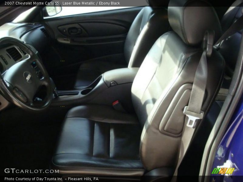 Laser Blue Metallic / Ebony Black 2007 Chevrolet Monte Carlo SS