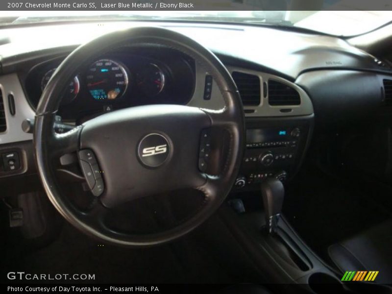 Laser Blue Metallic / Ebony Black 2007 Chevrolet Monte Carlo SS