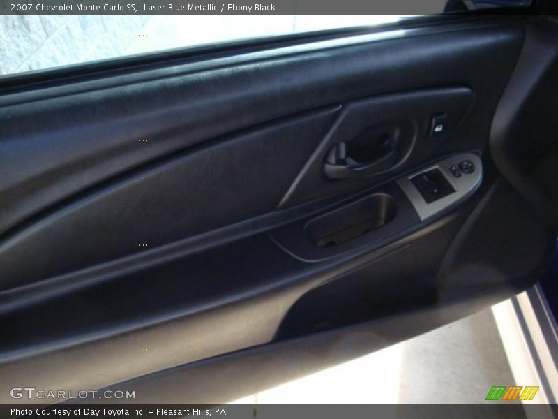 Laser Blue Metallic / Ebony Black 2007 Chevrolet Monte Carlo SS
