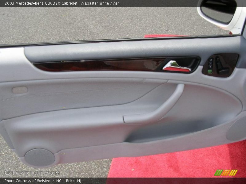 Alabaster White / Ash 2003 Mercedes-Benz CLK 320 Cabriolet