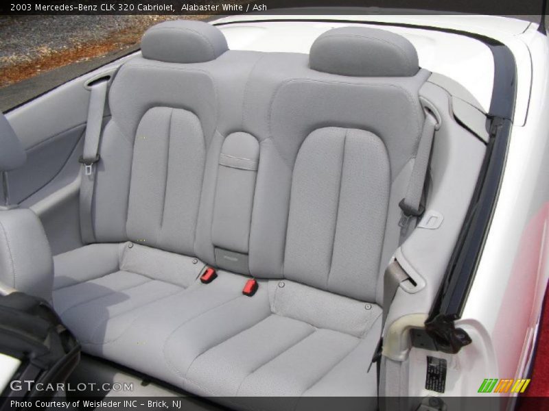 Alabaster White / Ash 2003 Mercedes-Benz CLK 320 Cabriolet