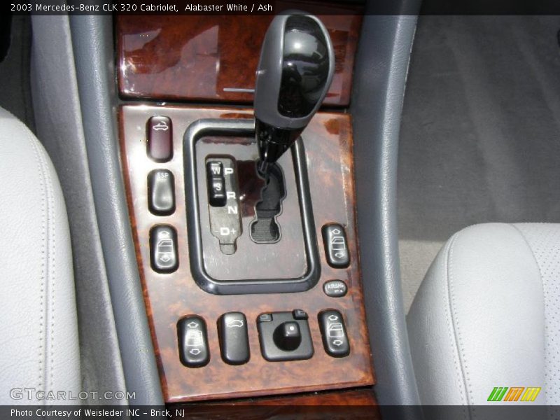 Alabaster White / Ash 2003 Mercedes-Benz CLK 320 Cabriolet
