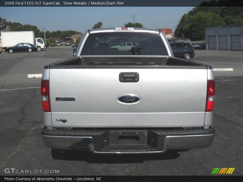 Silver Metallic / Medium/Dark Flint 2008 Ford F150 XLT SuperCab