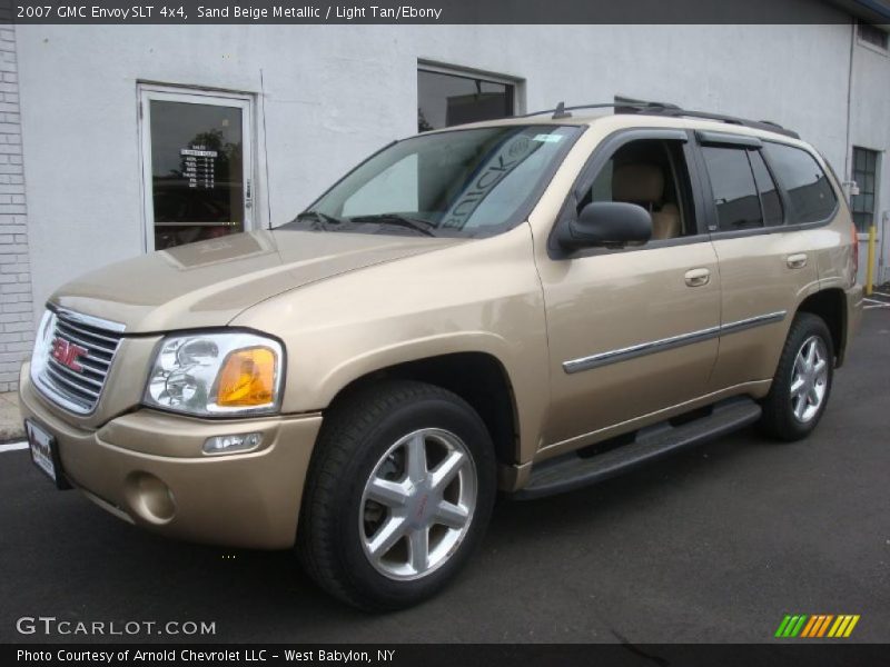 Sand Beige Metallic / Light Tan/Ebony 2007 GMC Envoy SLT 4x4