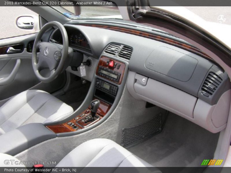 Alabaster White / Ash 2003 Mercedes-Benz CLK 320 Cabriolet