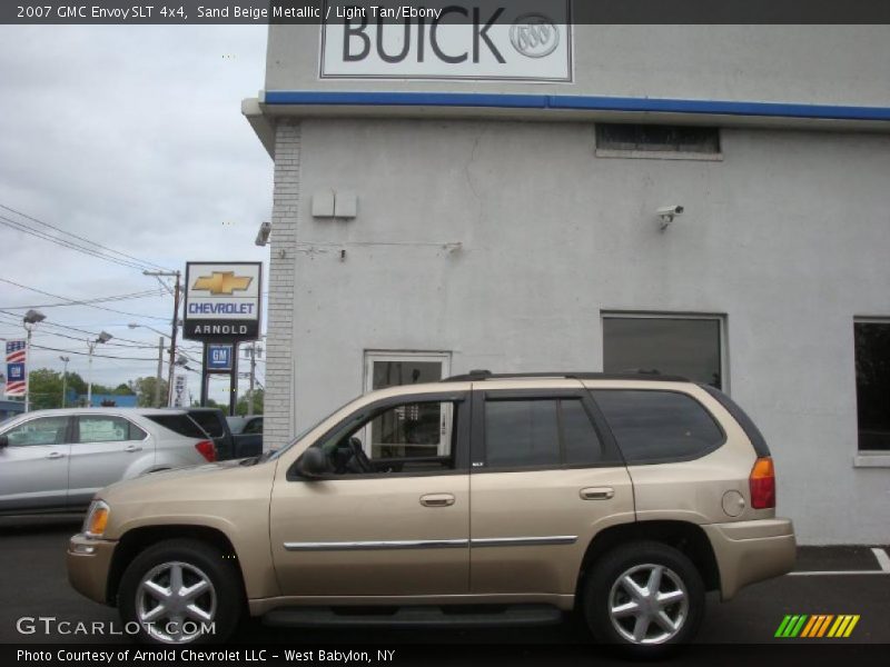 Sand Beige Metallic / Light Tan/Ebony 2007 GMC Envoy SLT 4x4
