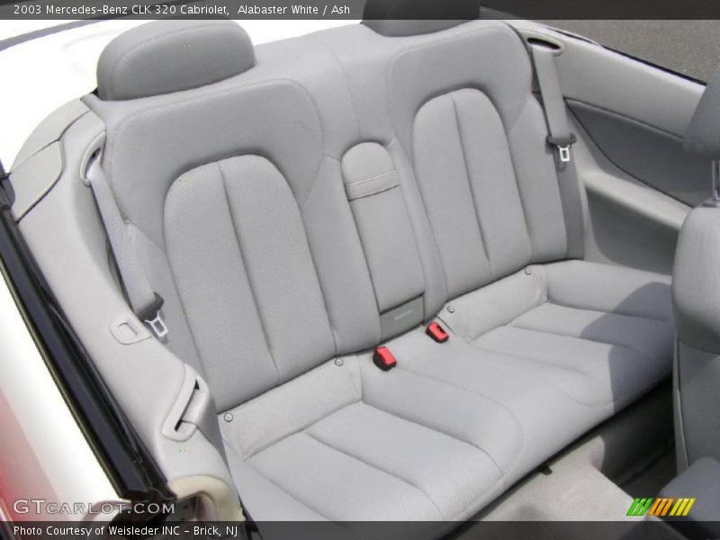 Alabaster White / Ash 2003 Mercedes-Benz CLK 320 Cabriolet