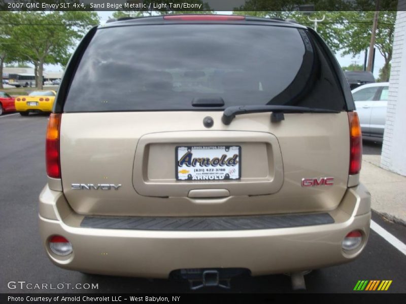 Sand Beige Metallic / Light Tan/Ebony 2007 GMC Envoy SLT 4x4