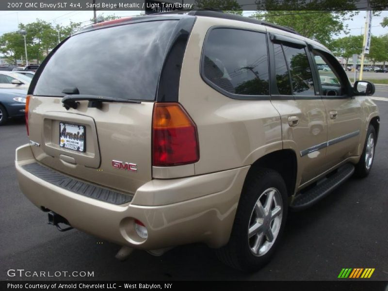 Sand Beige Metallic / Light Tan/Ebony 2007 GMC Envoy SLT 4x4