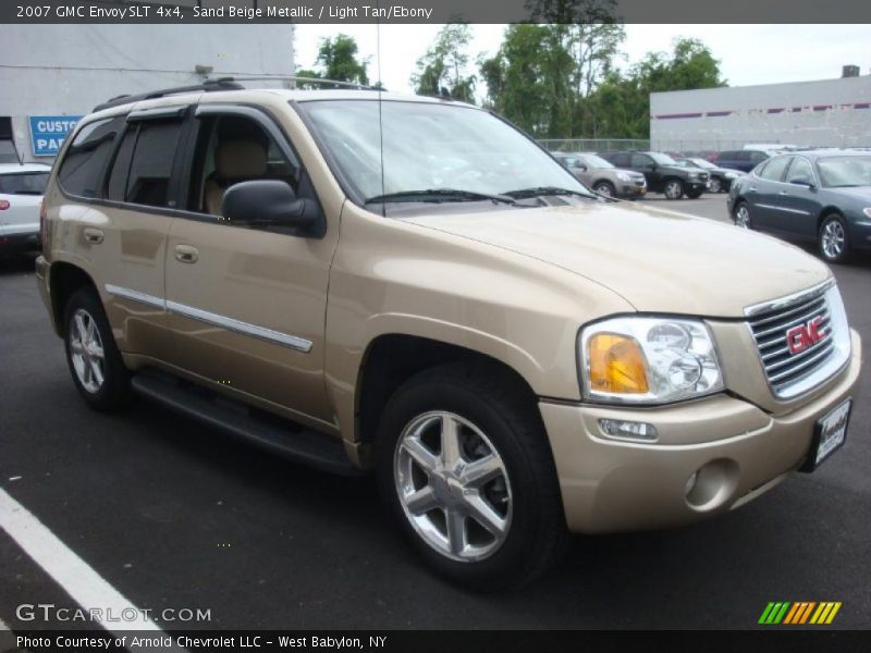 Sand Beige Metallic / Light Tan/Ebony 2007 GMC Envoy SLT 4x4