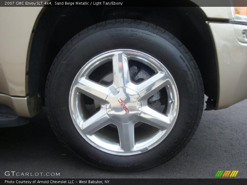 Sand Beige Metallic / Light Tan/Ebony 2007 GMC Envoy SLT 4x4