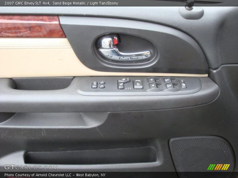 Sand Beige Metallic / Light Tan/Ebony 2007 GMC Envoy SLT 4x4