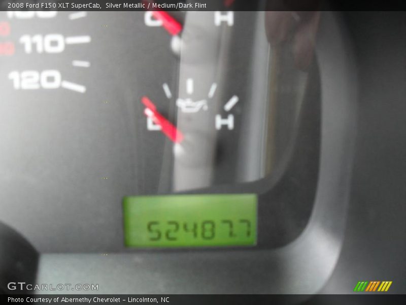 Silver Metallic / Medium/Dark Flint 2008 Ford F150 XLT SuperCab
