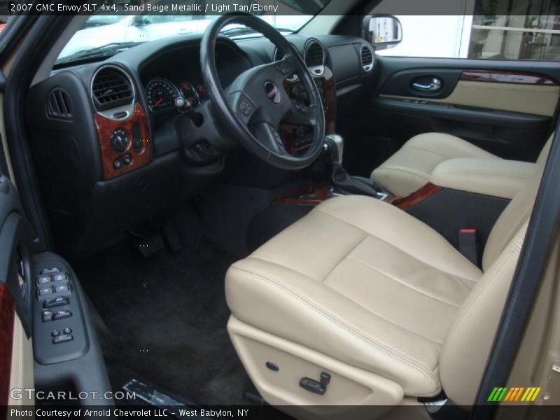 Sand Beige Metallic / Light Tan/Ebony 2007 GMC Envoy SLT 4x4