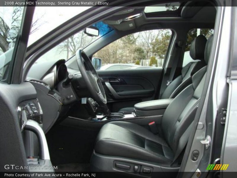 Sterling Gray Metallic / Ebony 2008 Acura MDX Technology