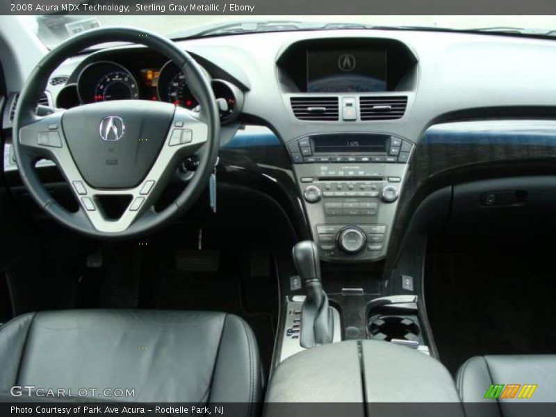 Sterling Gray Metallic / Ebony 2008 Acura MDX Technology