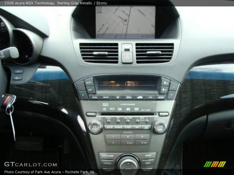 Sterling Gray Metallic / Ebony 2008 Acura MDX Technology