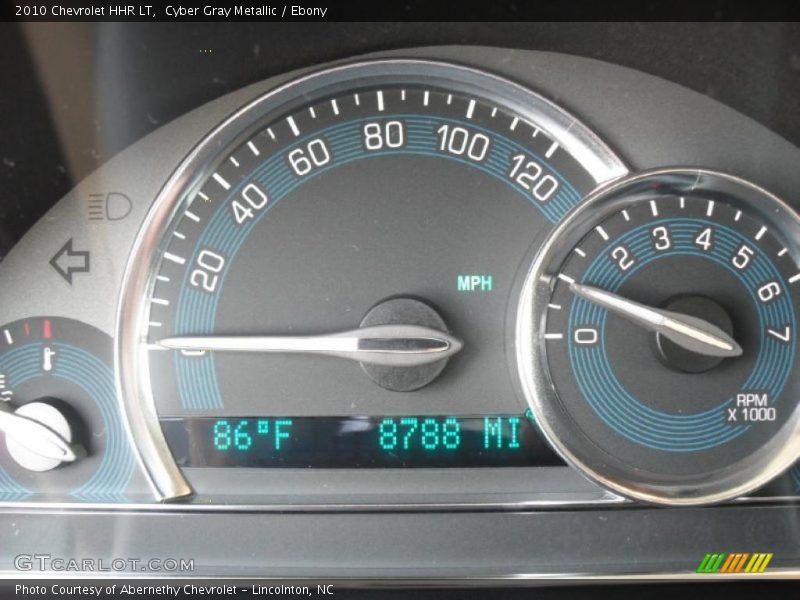 Cyber Gray Metallic / Ebony 2010 Chevrolet HHR LT