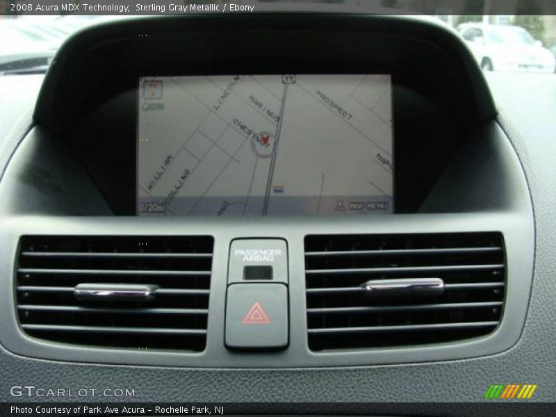 Sterling Gray Metallic / Ebony 2008 Acura MDX Technology