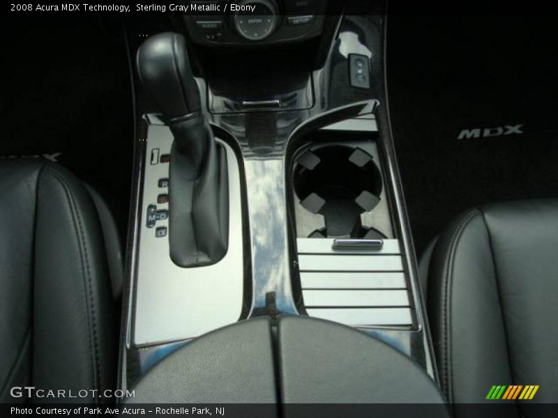 Sterling Gray Metallic / Ebony 2008 Acura MDX Technology