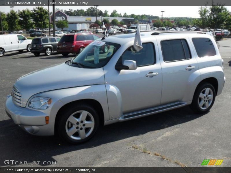 Silver Ice Metallic / Gray 2010 Chevrolet HHR LT